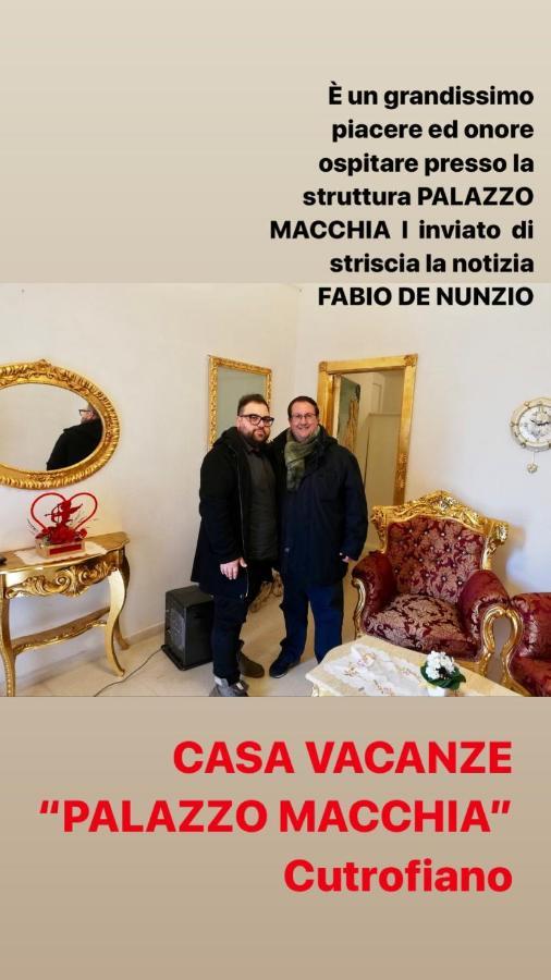 Palazzo Macchia Villa Cutrofiano Exterior foto